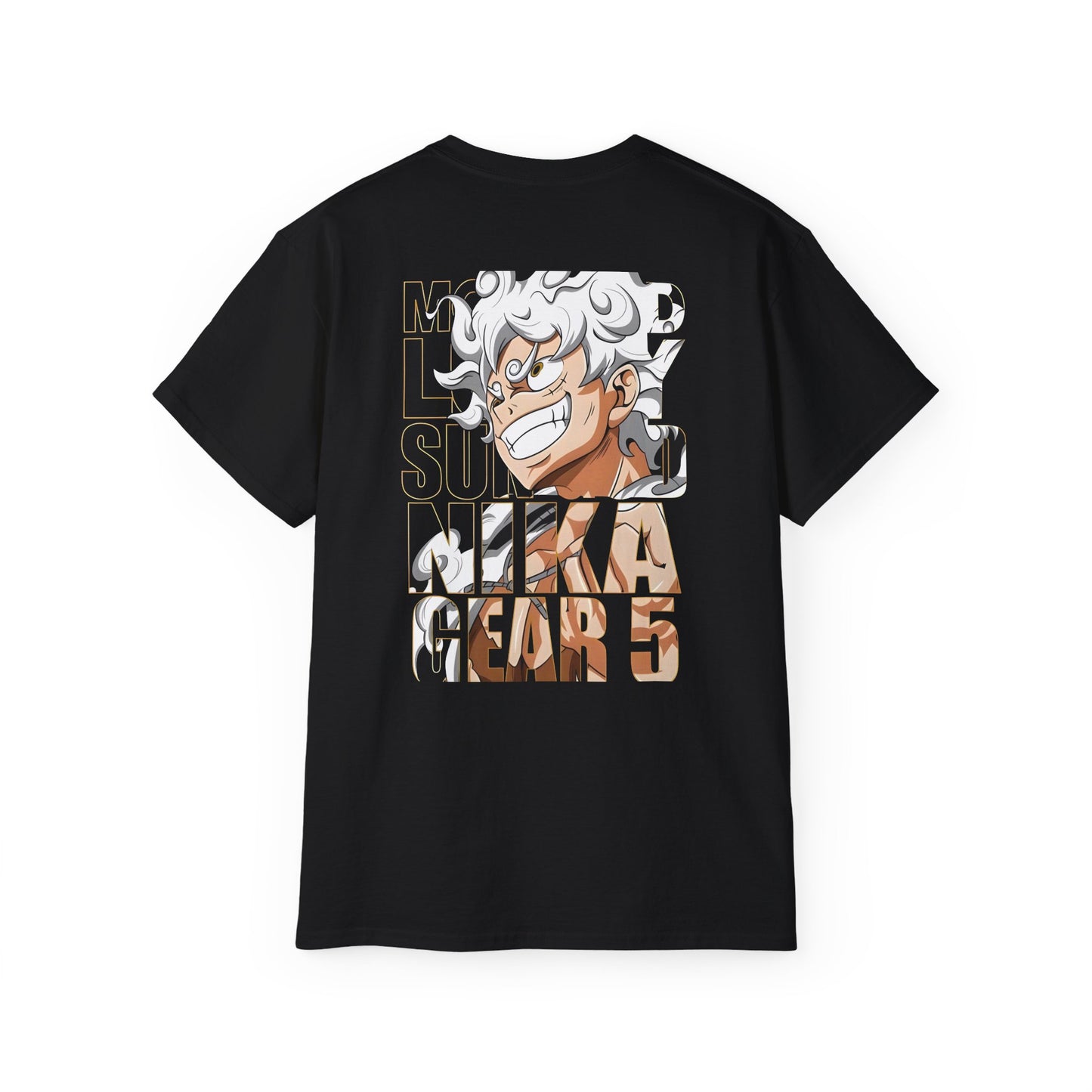 Anime Character Portrait T-Shirt | Shonen Illustration Back Print